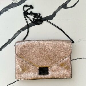 loeffler randall rose gold purse